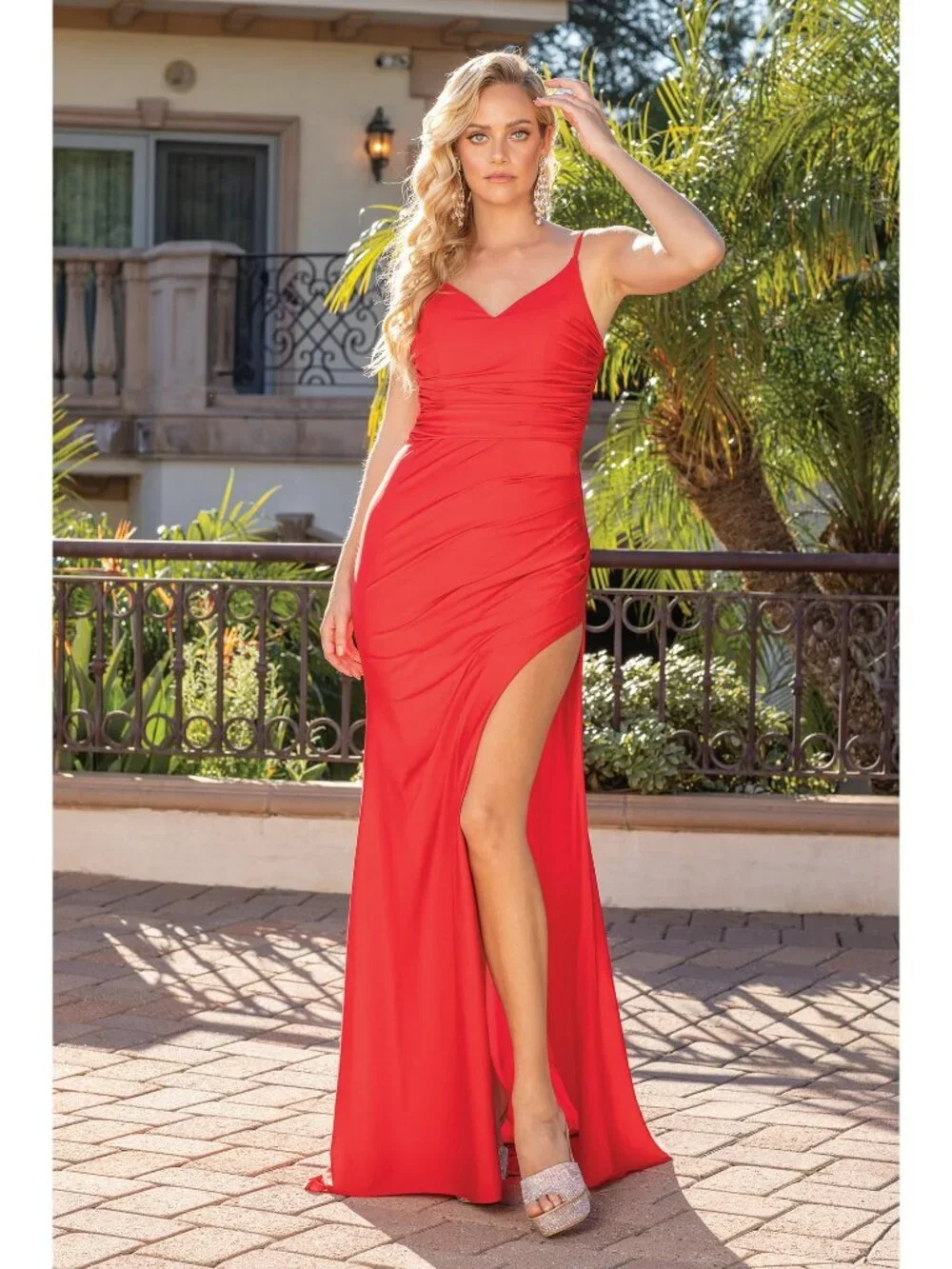 NEW BROWN Evening Gown Floor Length Formal Elegant Stunning 4288_13